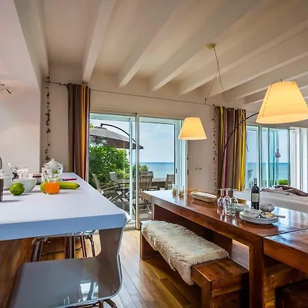 Oceanfront With Terrace And Garden In *